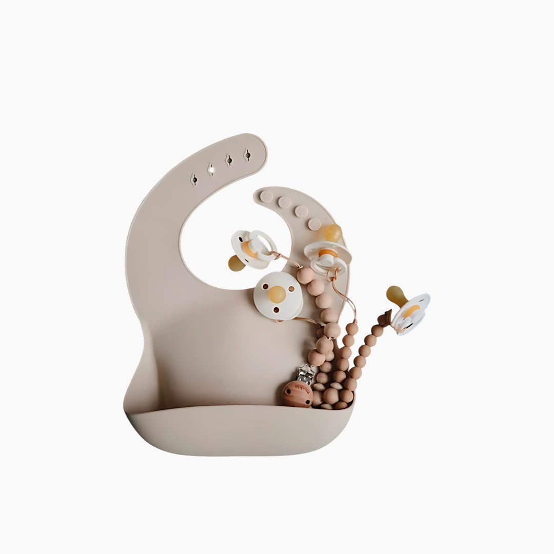 Mushie Silicone Baby Bib