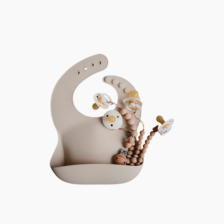 Mushie Silicone Baby Bib