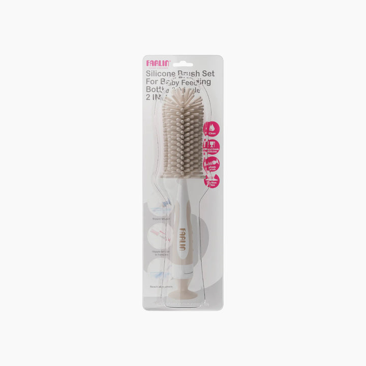 Farlin Silicone Bottle and Nipple Brush