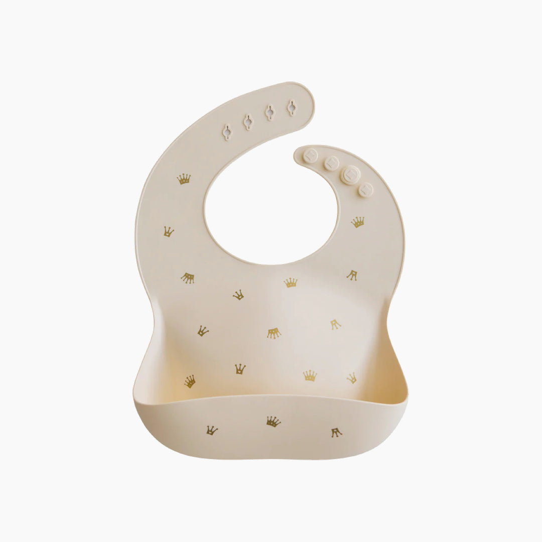 Mushie Silicone Baby Bib