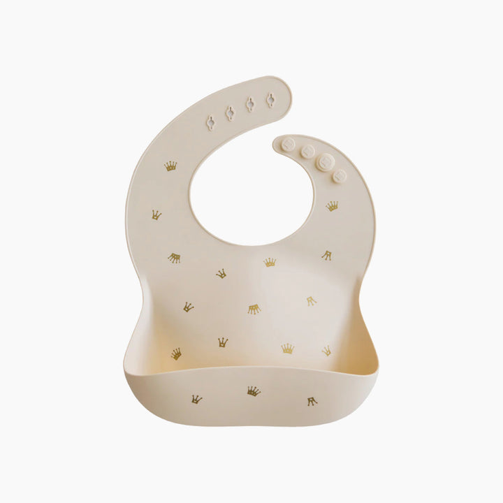 Mushie Silicone Baby Bib