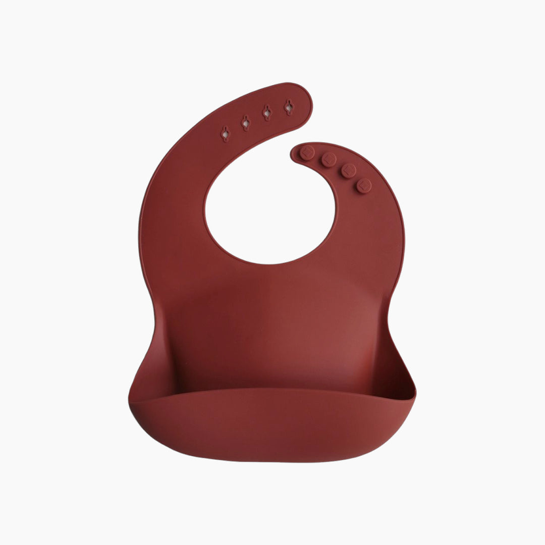 Mushie Silicone Baby Bib