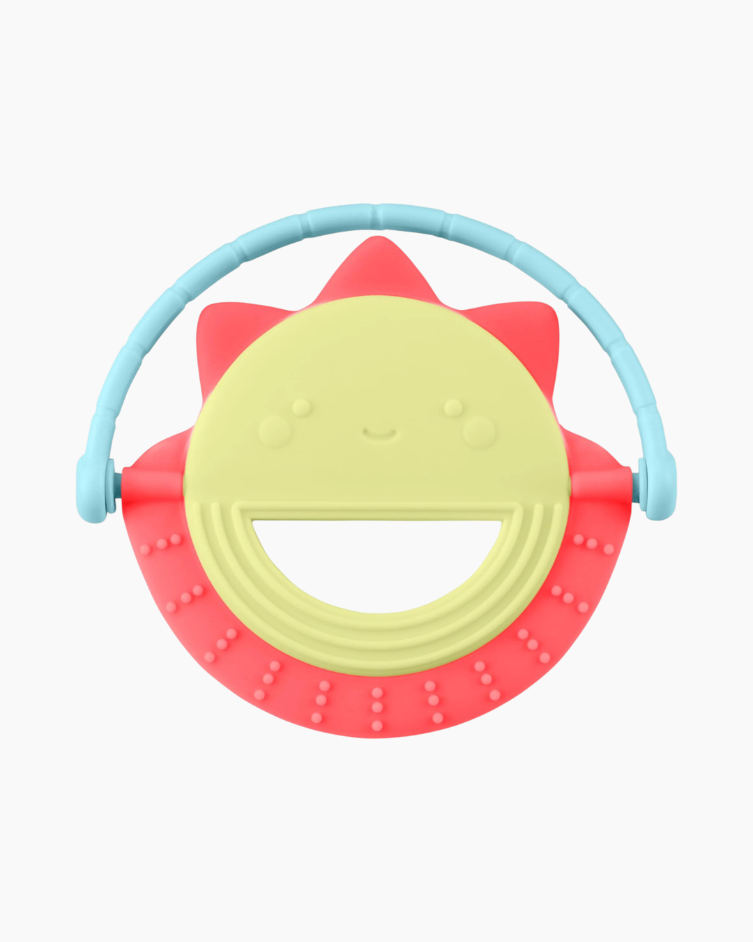 Skip Hop Silver Lining Cloud teether made of soft, food-grade silicone