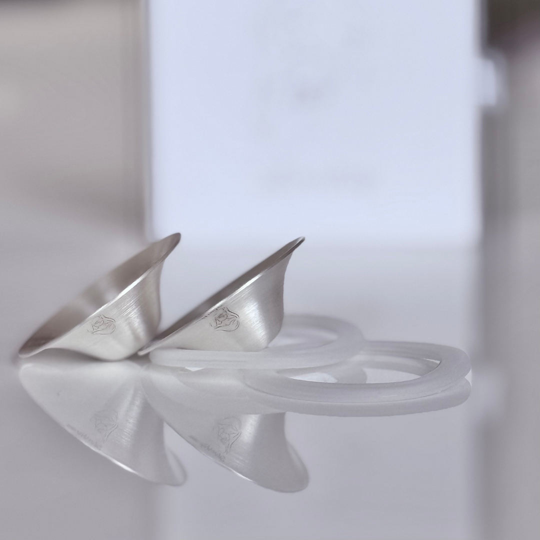 999 fine silver nipple covers for breastfeeding mothers