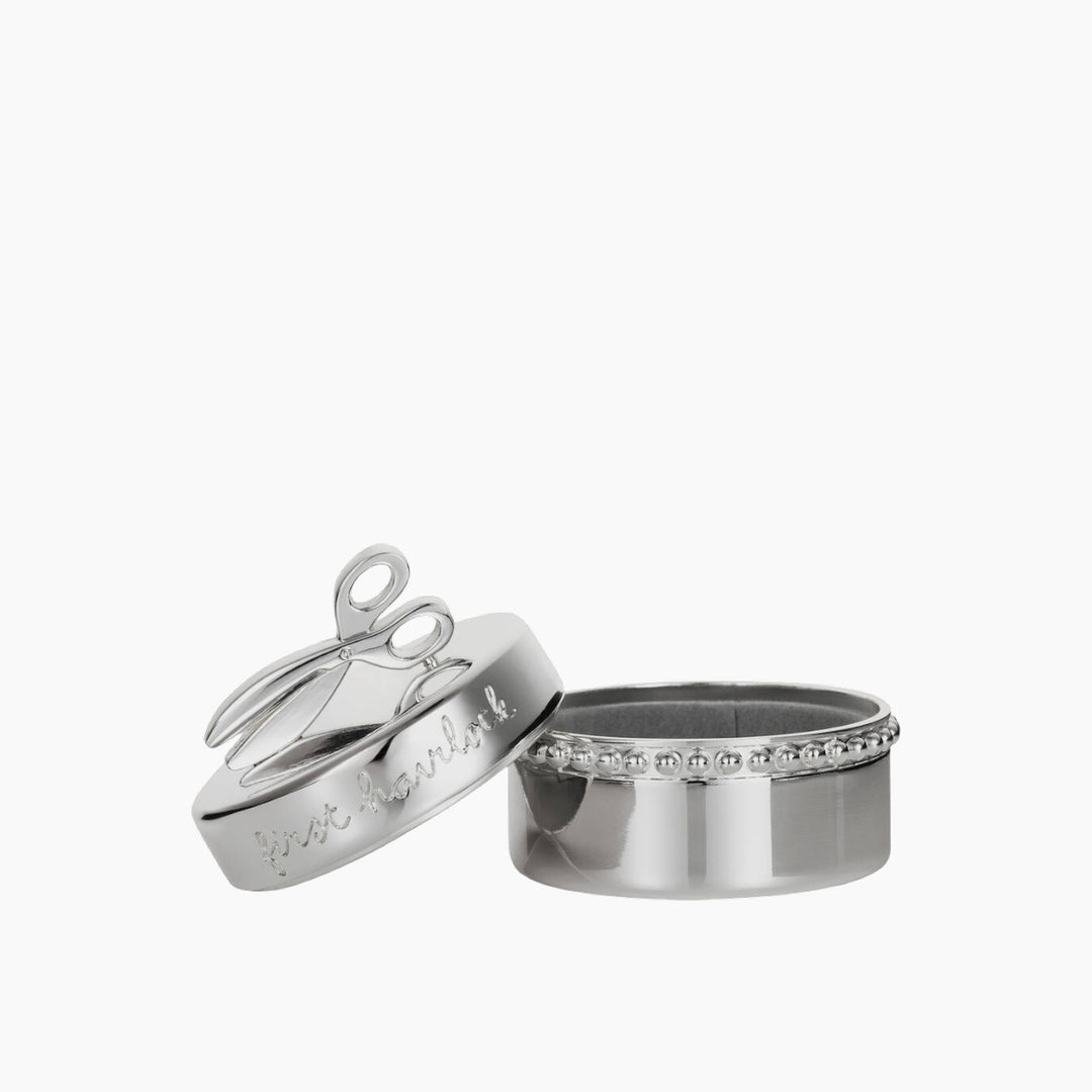 Bambam Silver Plated Hairlock Box