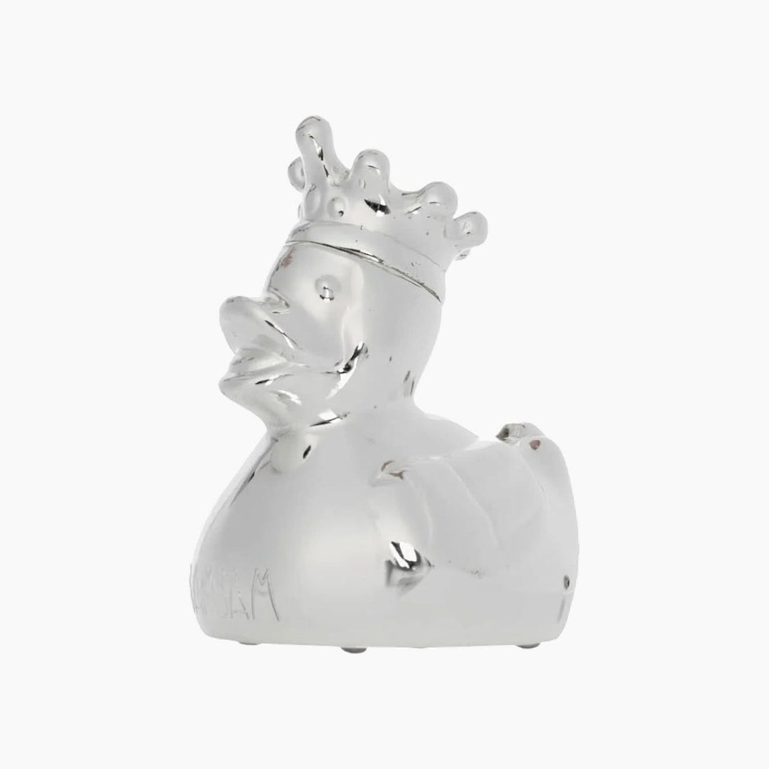 Bambam Silver Plated Duck Moneybox