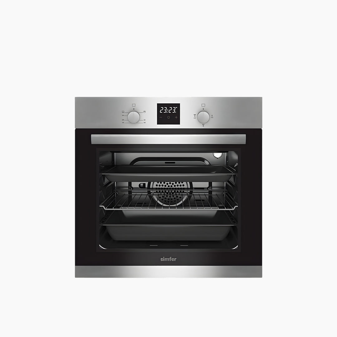 Simfer Bult in 60 cm Stainless Steel Oven 65 L