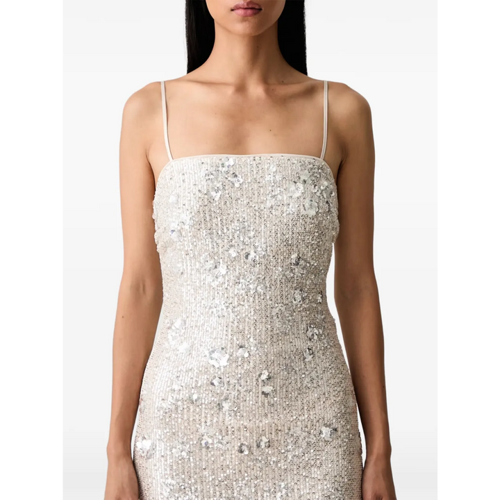 Bardot Sinclaire Sequin Embellished Floral Motif Maxi Dress