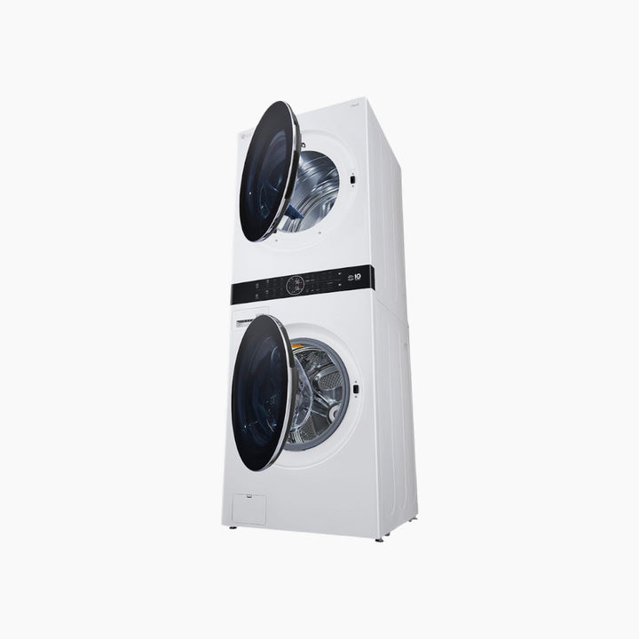 LG Single Unit Front Load 17/16KG LG WashTower with Centre Control White
