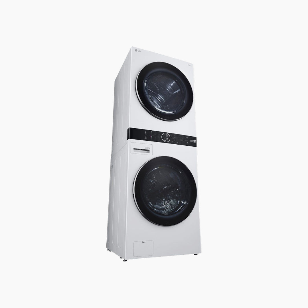 LG Single Unit Front Load 17/16KG LG WashTower with Centre Control White