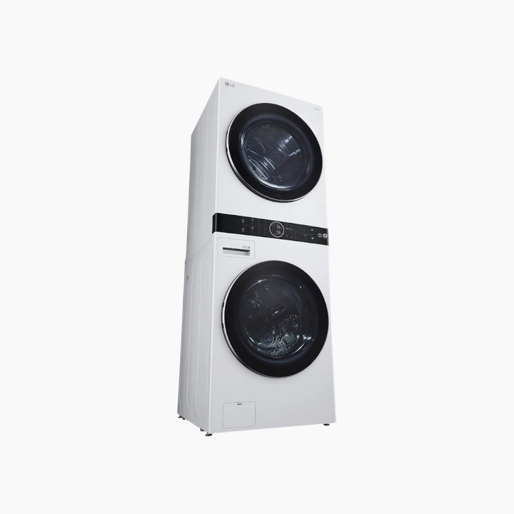 LG Single Unit Front Load 17/16KG LG WashTower with Centre Control White