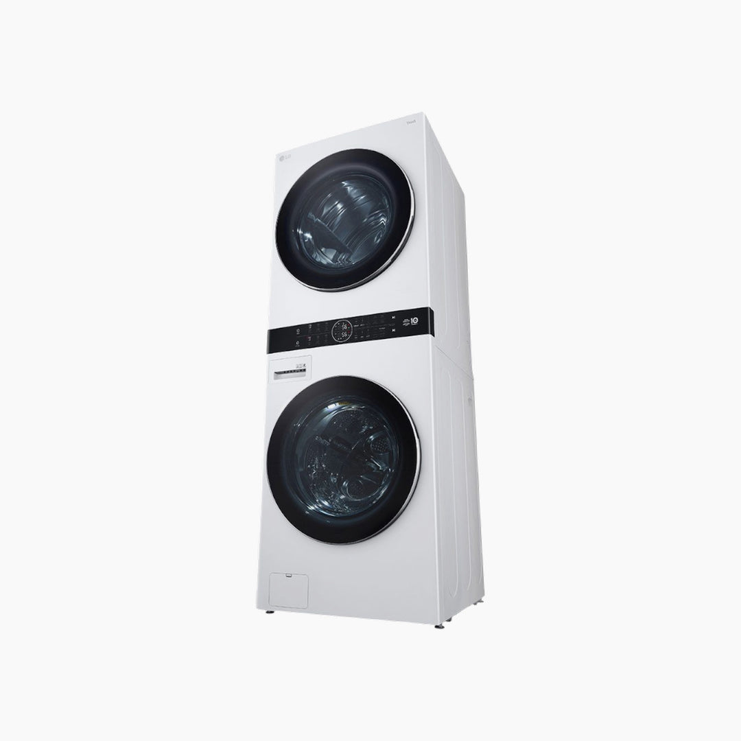 LG Single Unit Front Load 17/16KG LG WashTower with Centre Control White