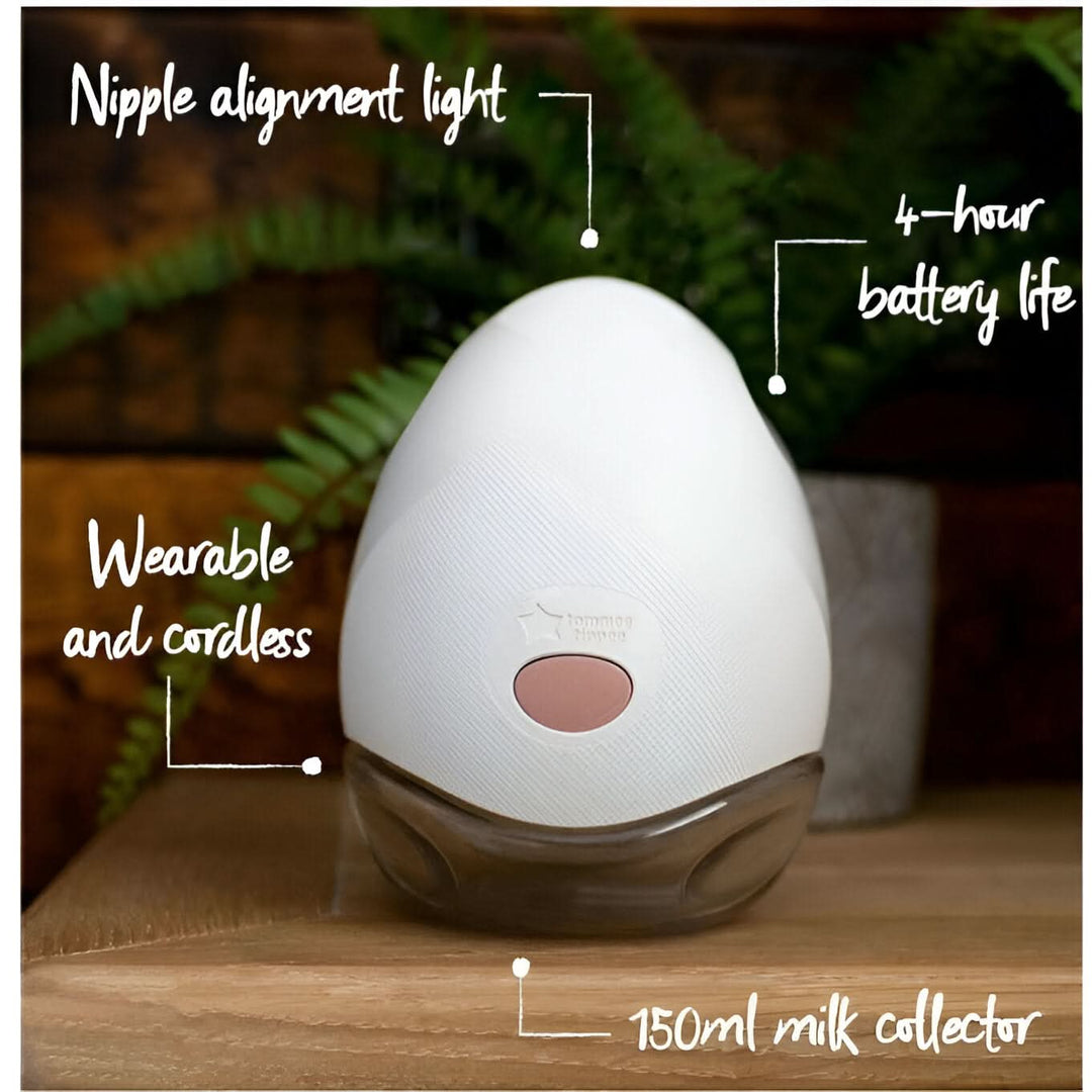 Tommee Tippee Single Wearable Breast Pump - HUNA