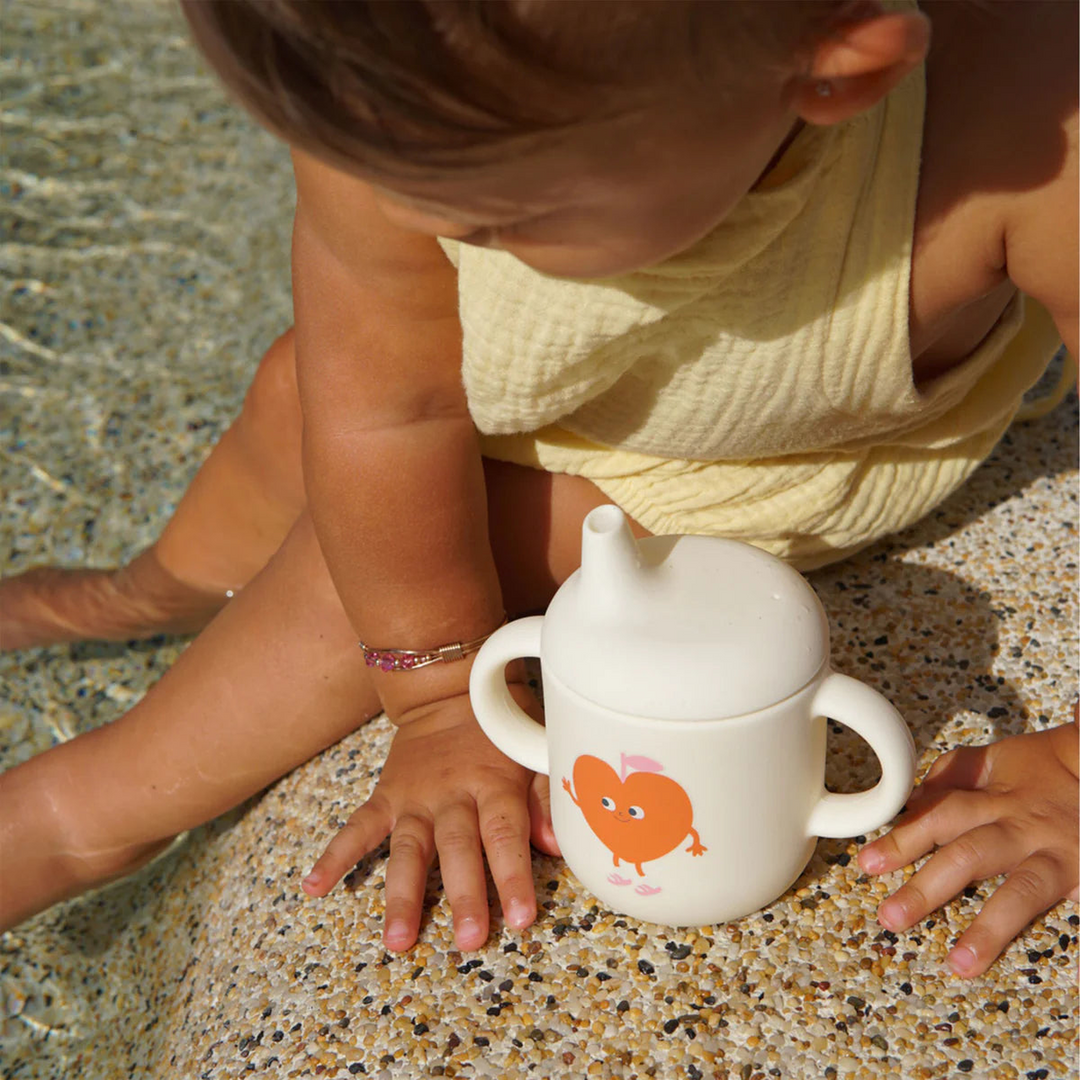 SunnyLife Sippy Cup - Poppy the Peach Cream