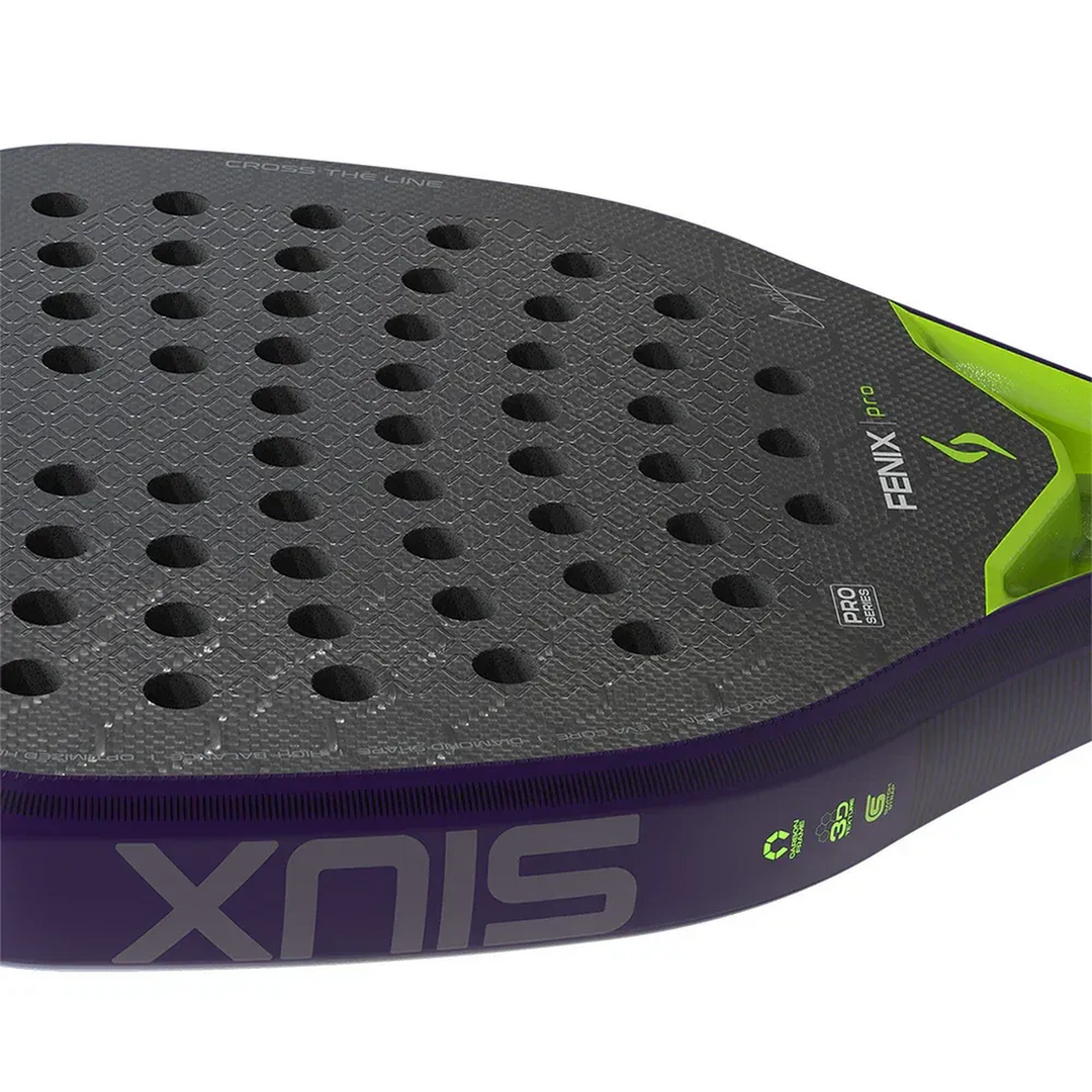 Siux Fenix Pro 2026 Glow Purple Padel Racket