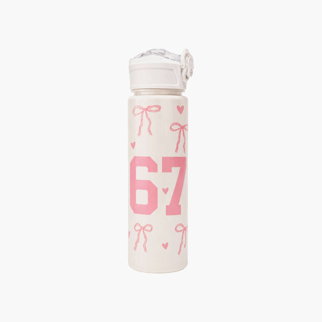 Zeta Flex Six Seven Bow Bottle in white