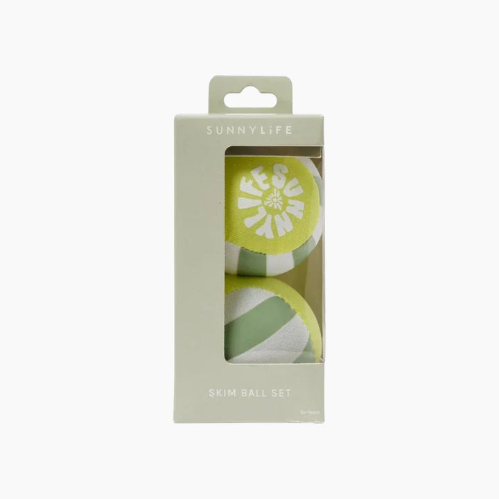 مجموعة كرة السباحة SunnyLife - Tides Out Neon Yellow