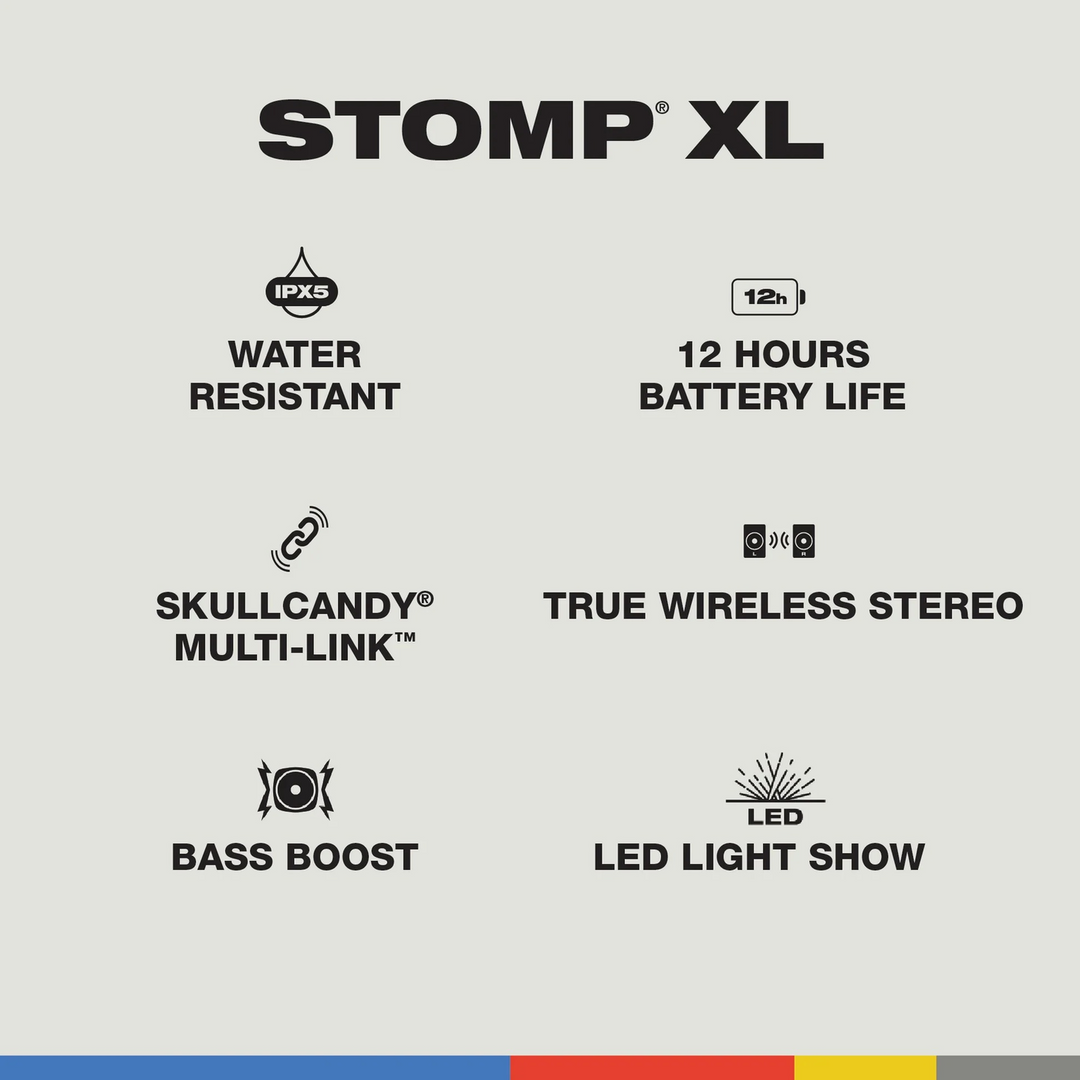 Skullcandy Stomp XL Party Speaker - Black