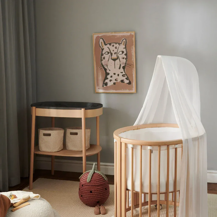 Stokke Sleepi Mini V3 mesh liner with anti-slide fastenings