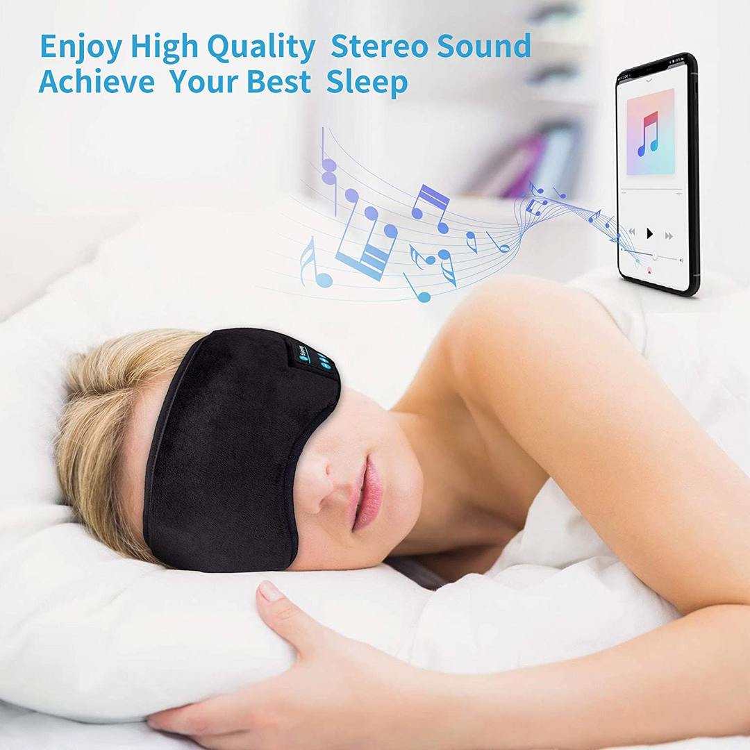 Eurobuy Small Eye Massage Pillow with Bluetooth