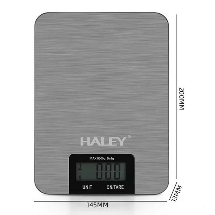Haley Small High-Precision Electronic Kitchen Food Scale, 5kg/1g