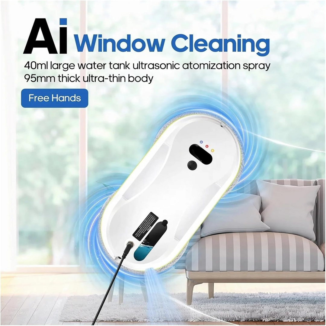 KLUOFCO Smart Electric Glass Cleaning Robot