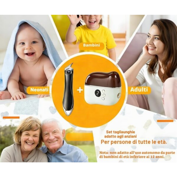 Generic Smart Electric Nail Clipper and Automatic Nail Polisher