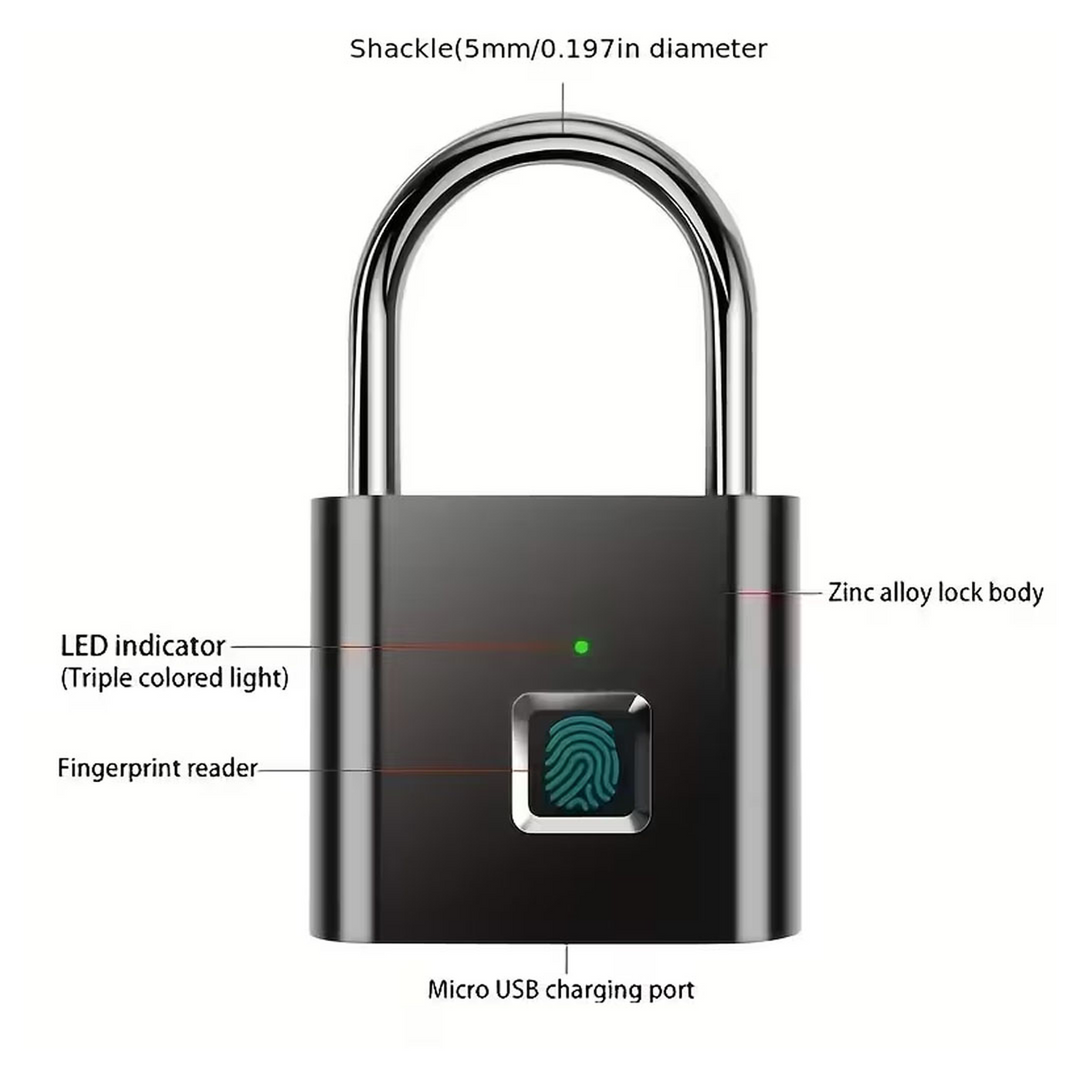 Office Jo Smart Fingerprint Padlock