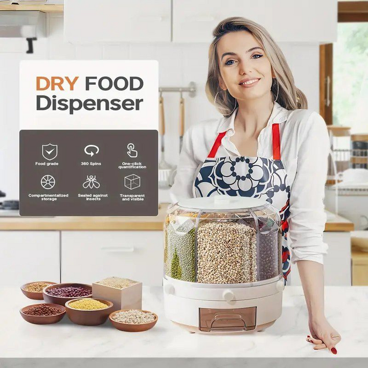 Generic Smart Grain/Cereal Dispenser and Container