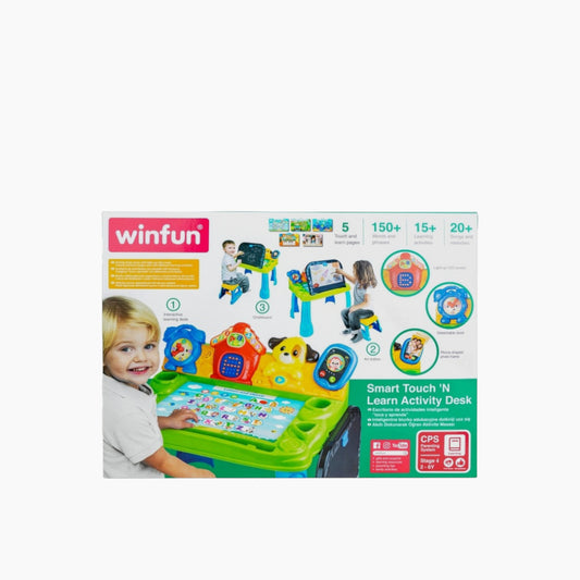 مكتب أنشطة Winfun الذكي الذي يعمل باللمس والتعلم