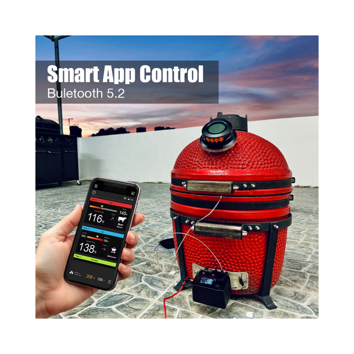 Smart Wireless Kamado Fan Thermometer