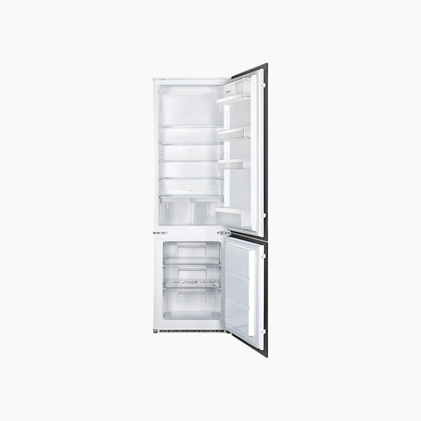Smeg Built-In Combi Fridge Bottom Mount 4 Adjustable Shelves