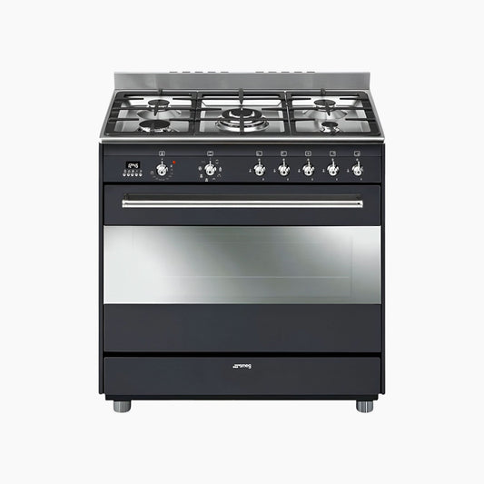Smeg Cooker With Gas Hob And Electric Oven 90 Cm