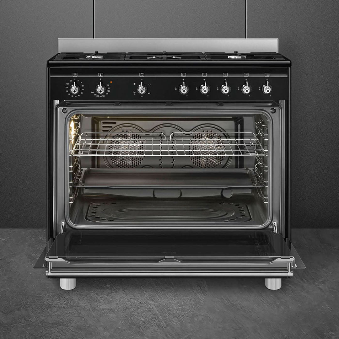 Smeg Cooker Gas Hob Gas Oven