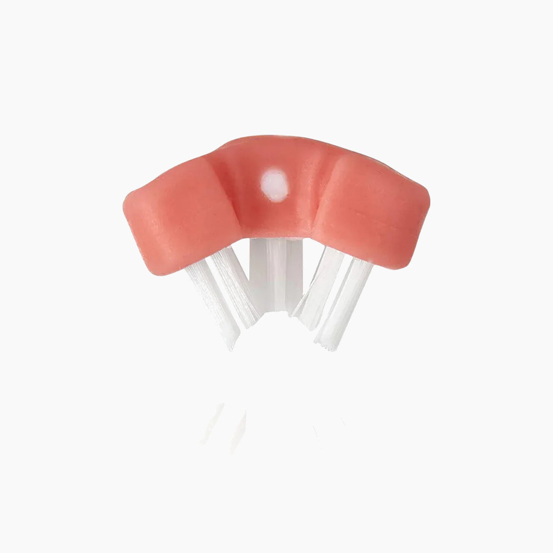 FridaBaby Toothhugger toddler toothbrush with triple-angle brush head