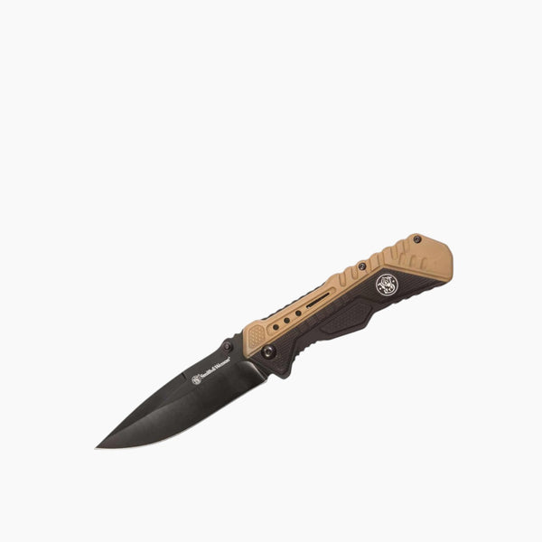 Smith & Wesson Stainless Steel Assisted Opening Knife Drop Point