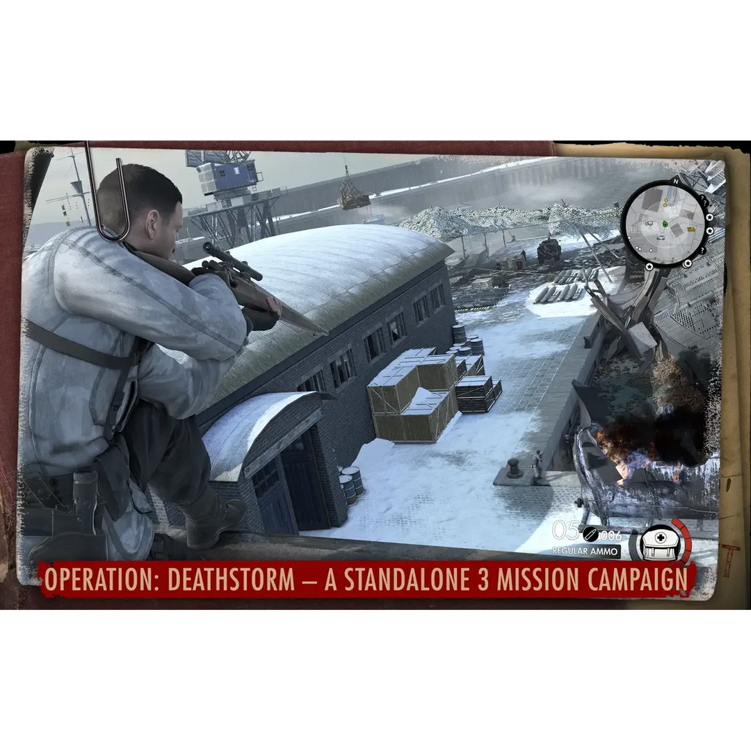 Sniper Elite 4 video game for PS4