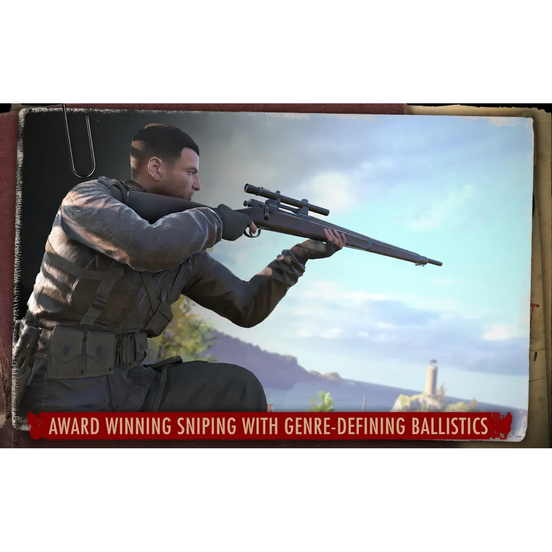 Sniper Elite 4 video game for PS4