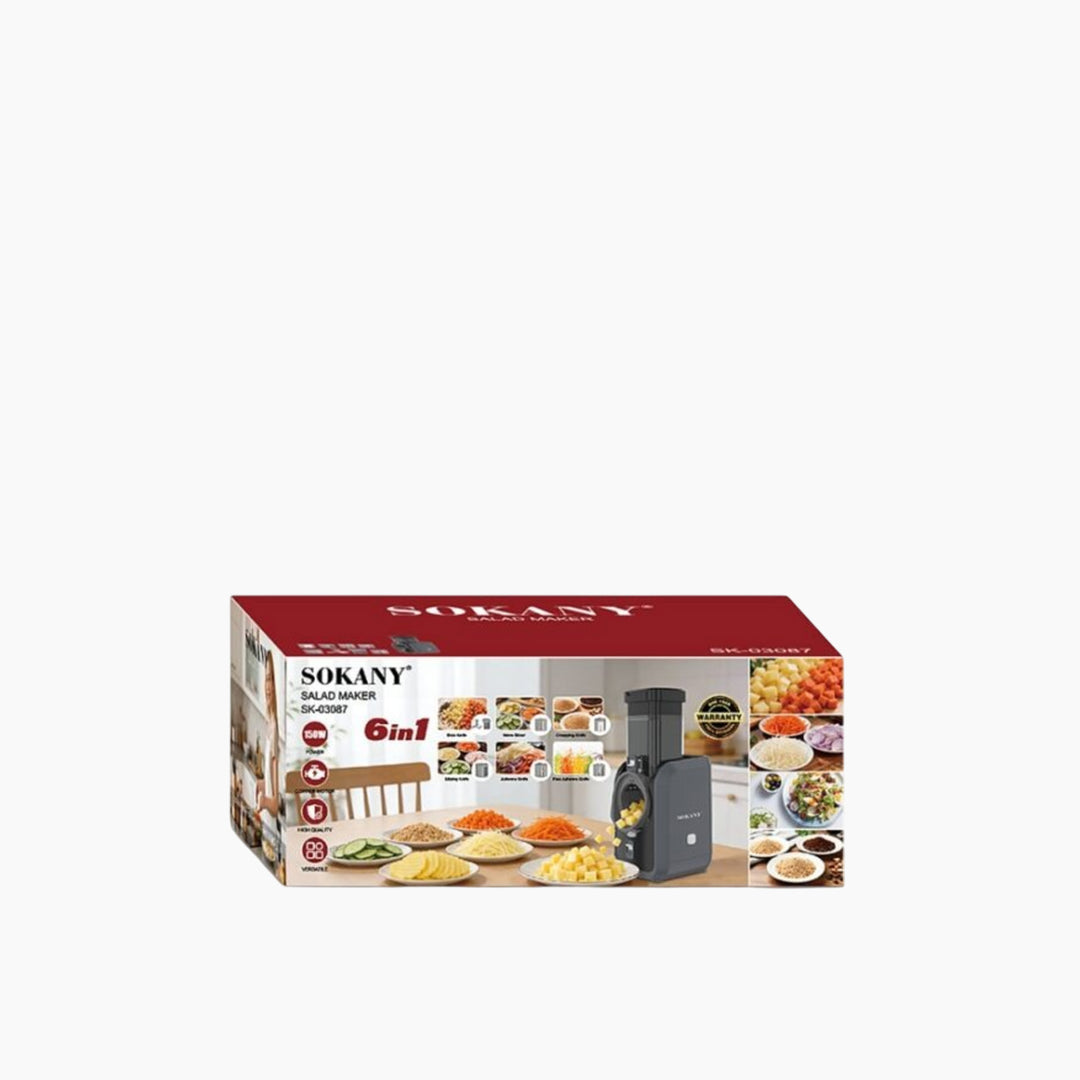 Sokany Electric Dicing Salad Chopper 6-in-1