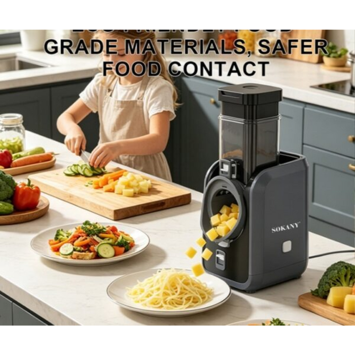 Sokany Electric Dicing Salad Chopper 6-in-1