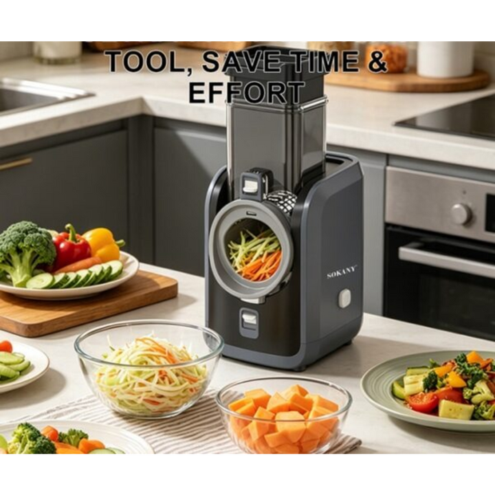 Sokany Electric Dicing Salad Chopper 6-in-1