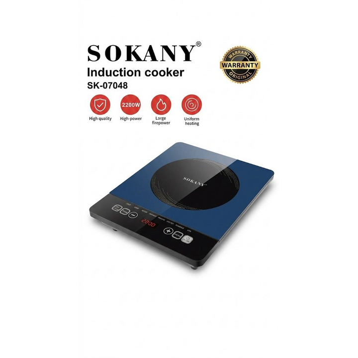 Sokany Single-Burner Electric Stove, 2200W