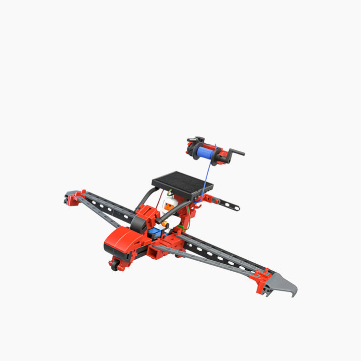 fischertechnik Solar Power construction set with solar module and motor