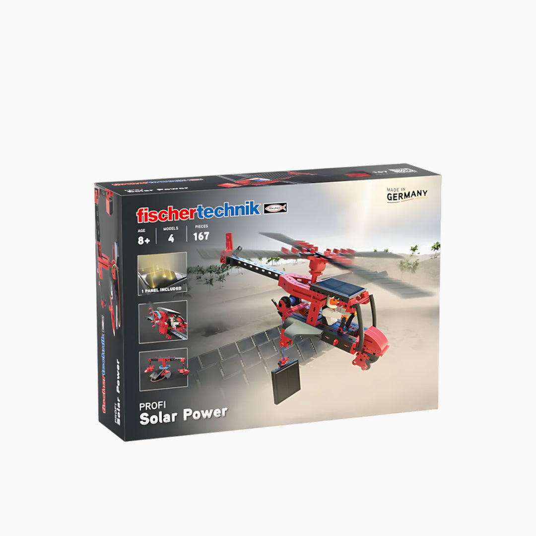 fischertechnik Solar Power construction set with solar module and motor