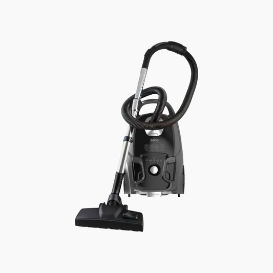 Sona Flat Vacuum Cleaner 2400W with Multiple Speeds Air Blower and 6 Liter Capacity