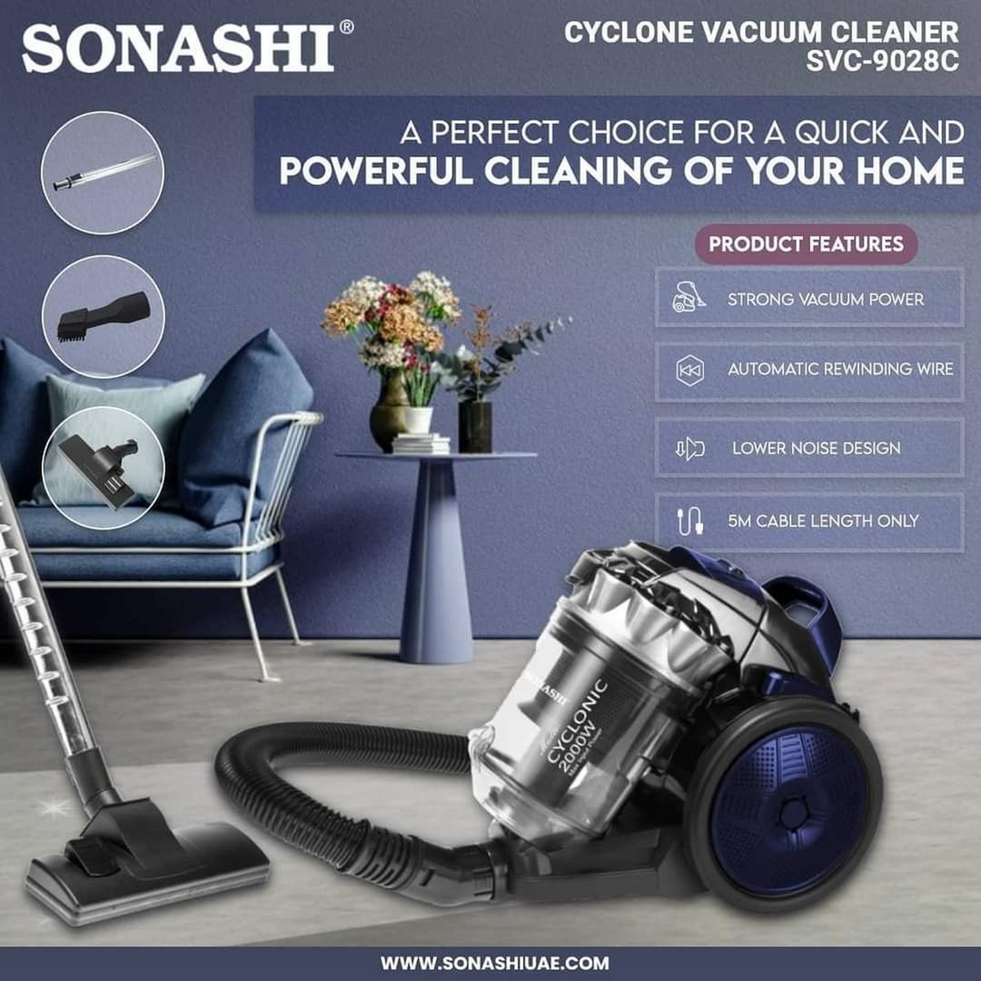 Sonashi 2000W Vacuum Cleaner (Bagless)