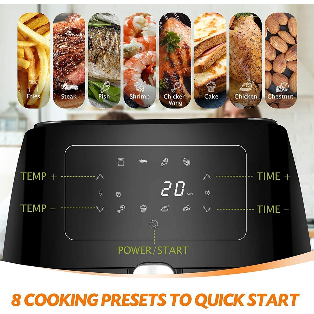 Sonashi Digital Oil-Free Air Fryer 1700W 8L