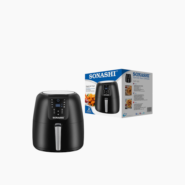 Sonashi Digital Oil-Free Air Fryer 1800W 8.2L