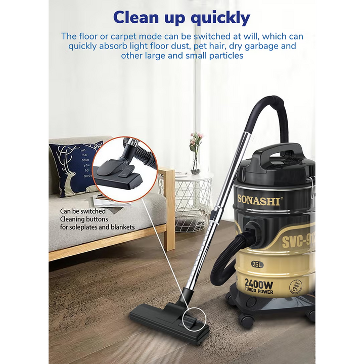 Sonashi Electric Vacuum Cleaner – 2400W