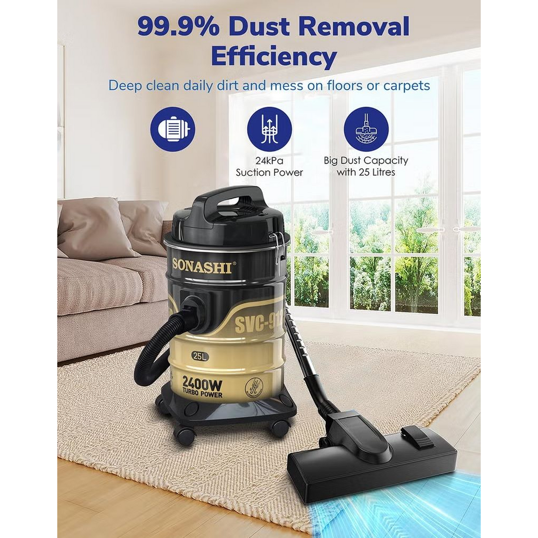Sonashi Electric Vacuum Cleaner – 2400W